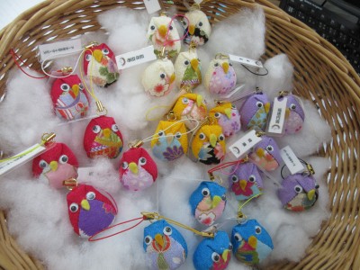 フクロウストラップ